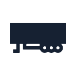 Truck storage icon